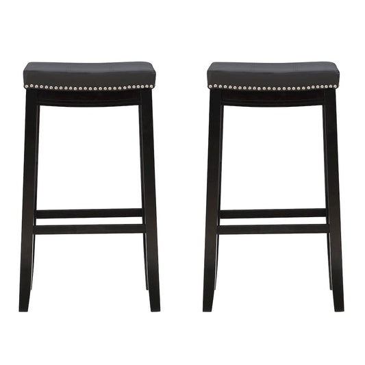 Claridge 2 Pk Black Bar Stool