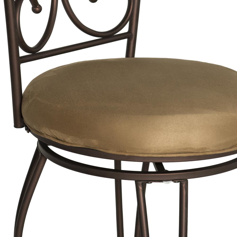 Gathered Back Bar Stool 30
