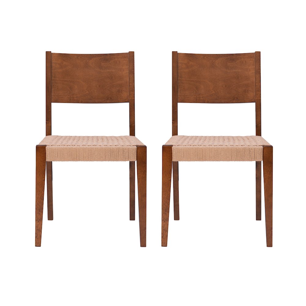 Cadence Dining Chair Brown Set Of 2