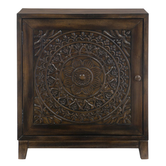 Grace Accent Cabinet Dark Brown