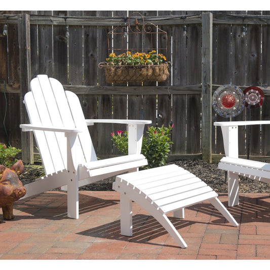 White Adirondack Chair
