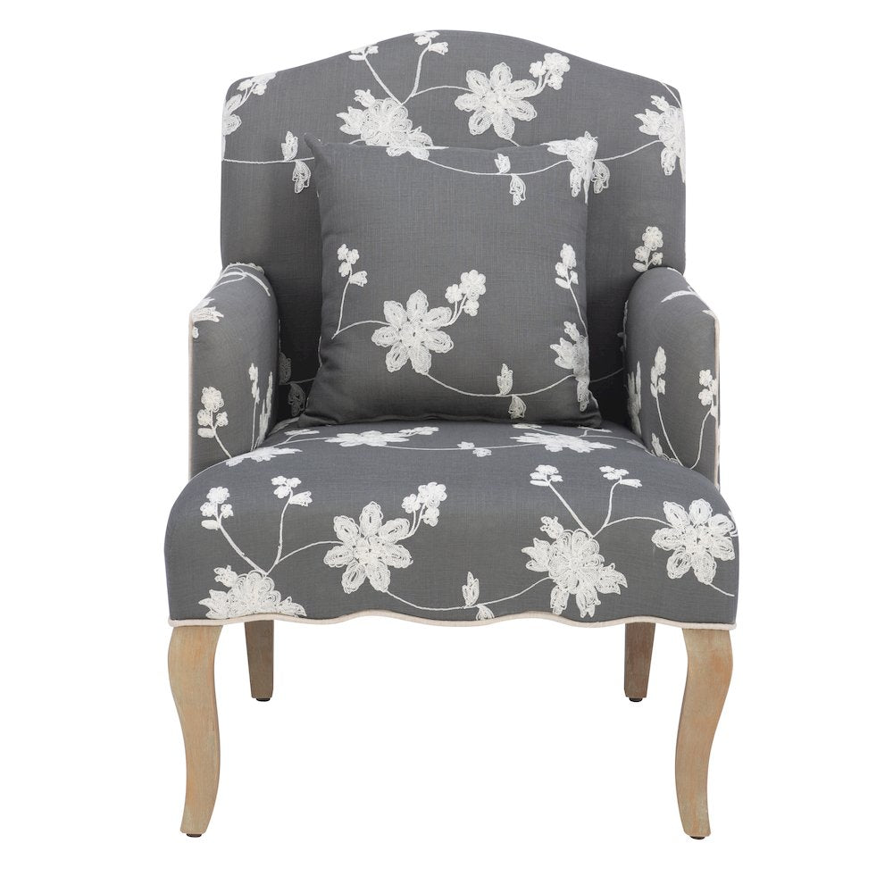 Floral Arm Chair