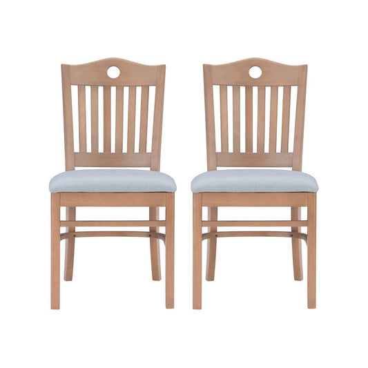 Tarleton Upholstered Chair Natural Set Of 2