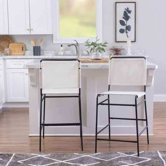 Wharton Counter Stool Cream