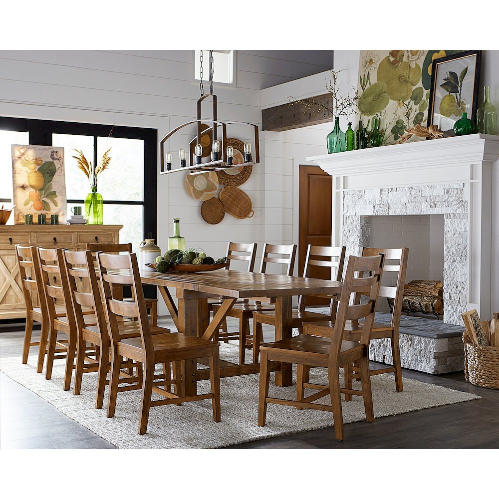 Dining Chairs, Set of 2 - Brown