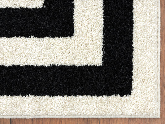 Black White Multi Rectangle