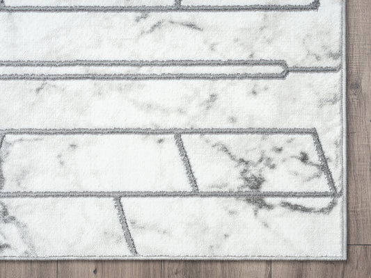 Marble Silver Geometric