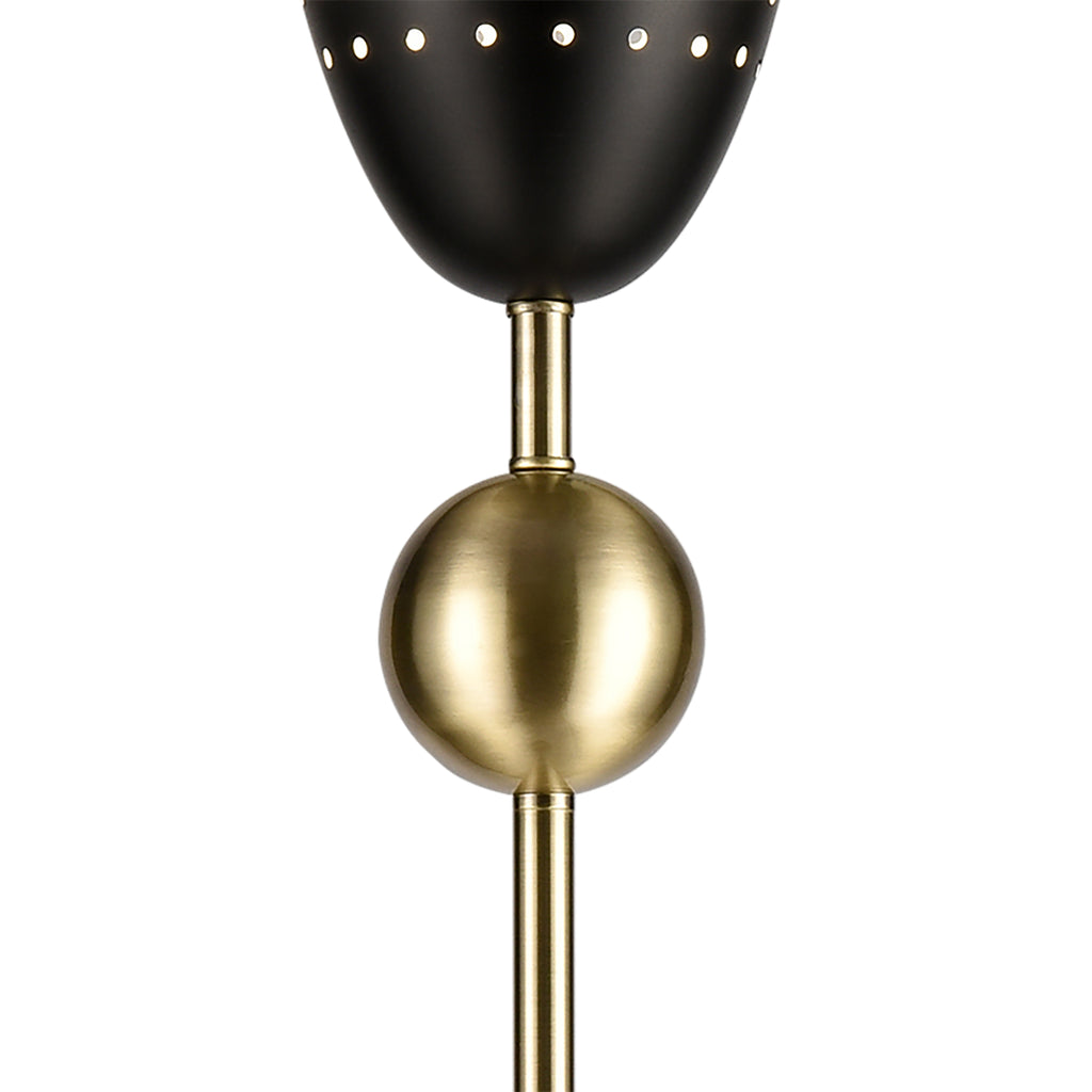 Amulet 69.5'' High 1-Light Floor Lamp - Black