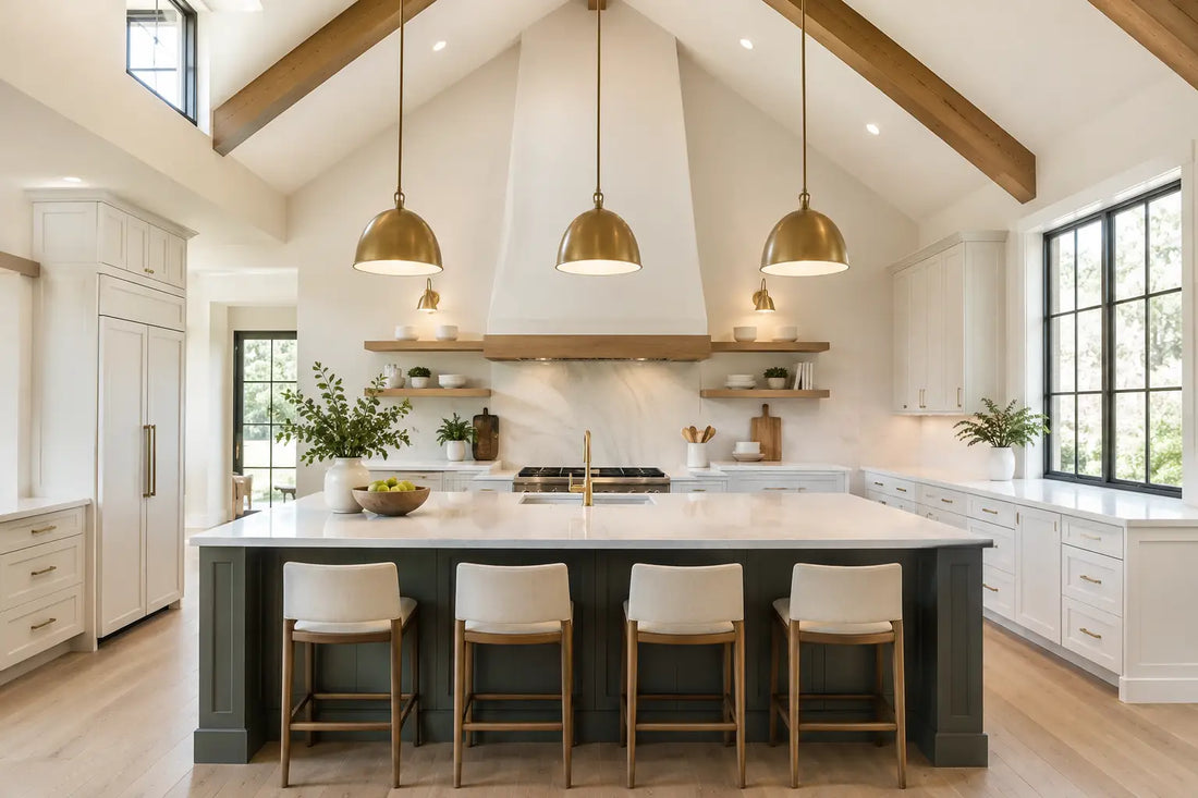 Best Vaulted Ceiling Kitchen Lights for Height