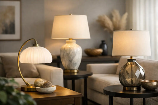 Decorative Table Lamps That Finish a Room