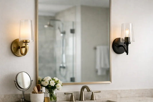 How to Choose Bathroom Sconces