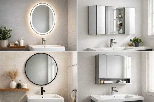 8 Best Mirrors for Small Bathrooms That Save Space