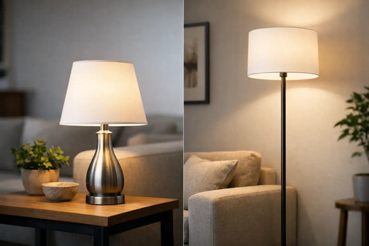Table Lamps vs Floor Lamps: Which Fits Best?