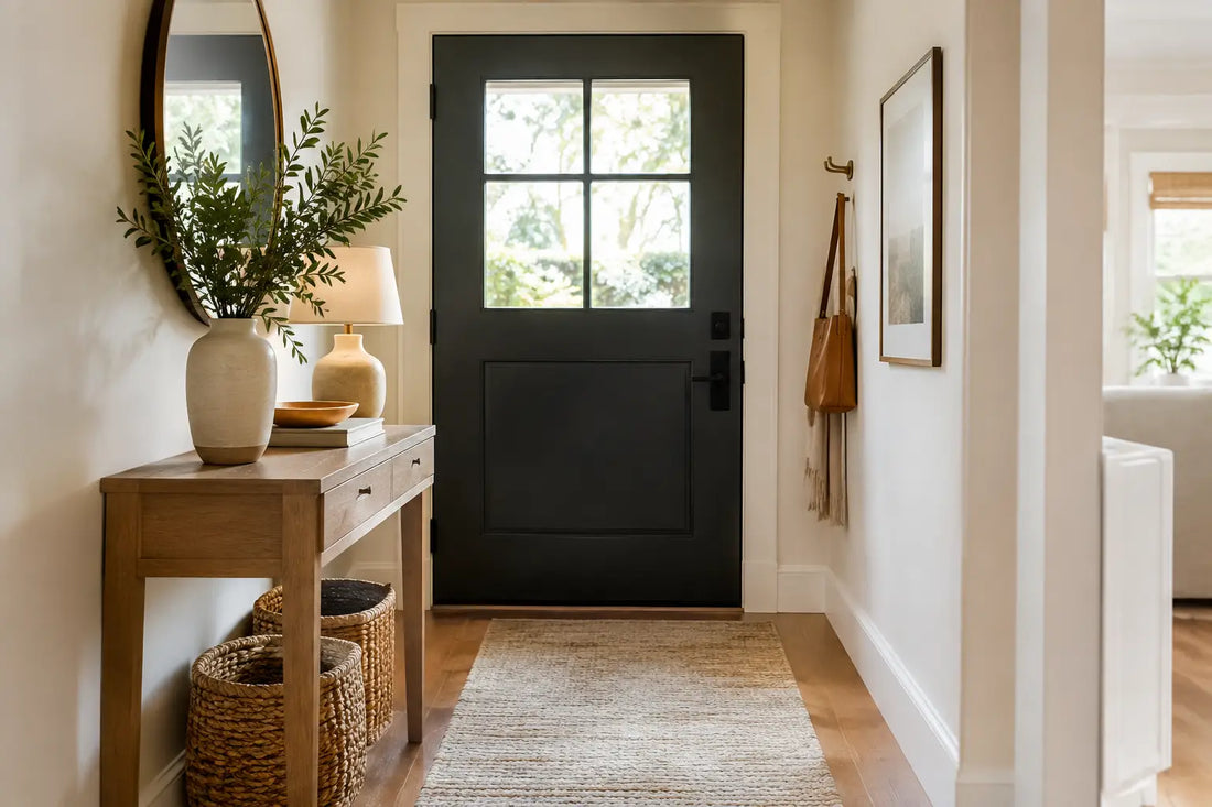 How to Furnish Small Foyers With Style