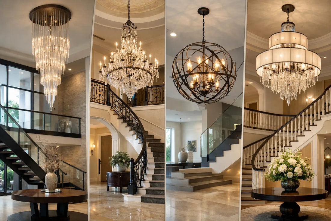 11 Foyer Chandelier Ideas That Set the Tone