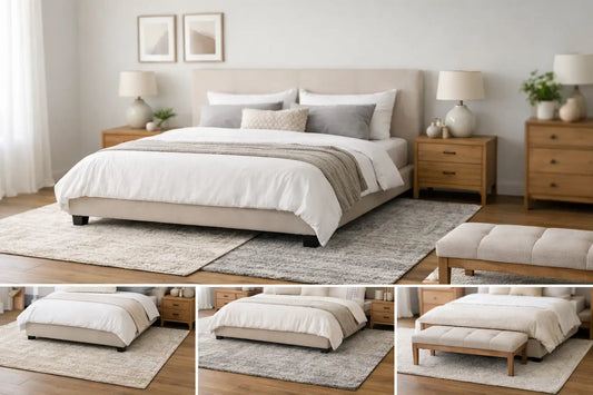 Best Rug Sizes for Bedroom Layouts