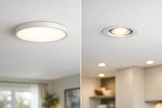 Flush Mount vs Recessed: Which Light Fits?