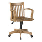 Deluxe Wood Banker's Chair