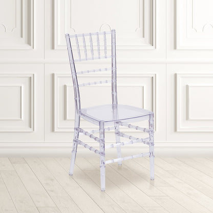 Elegance Crystal Ice Stacking Chiavari Chair