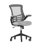Mid-Back Dark Gray Mesh Swivel Task Office Chair