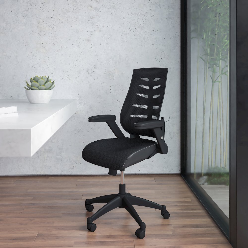 High Back Designer Black Mesh Executive Swivel Office Chair