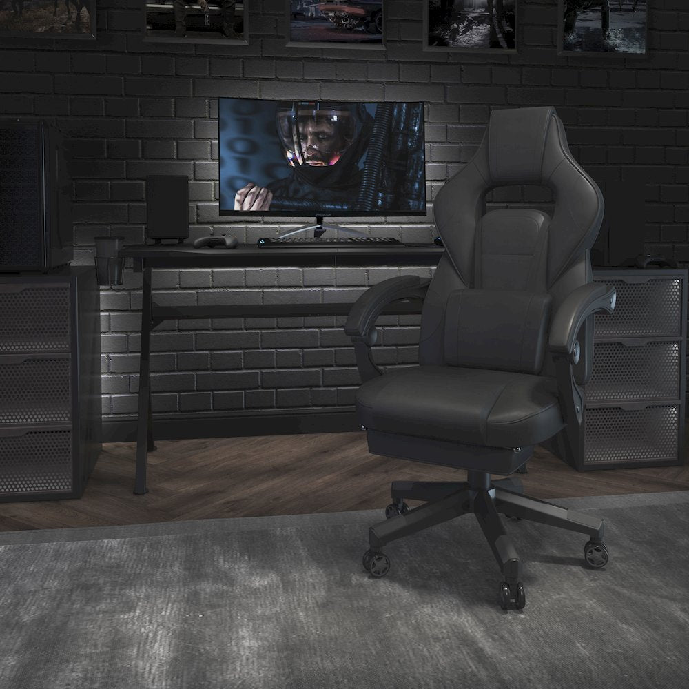 X40 Gaming Chair Racing Computer Chair - Black