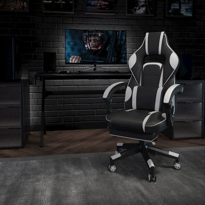 X40 Gaming Chair Racing Computer Chair - White