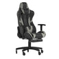 X30 Gaming Chair Racing Computer Chair with Back, Slide-Out Footrest, in Gray