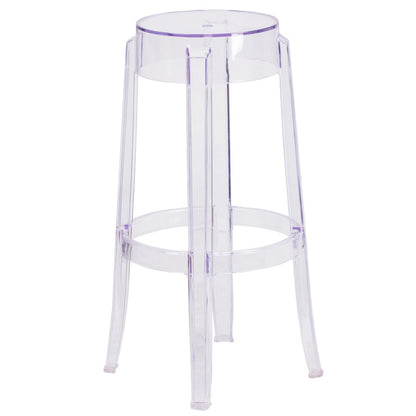 29.75'' High Transparent Barstool
