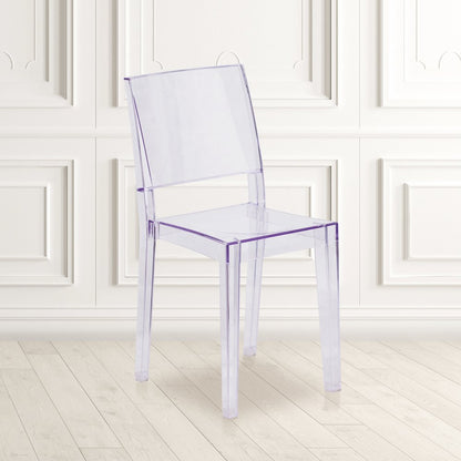Transparent Stacking Side Chair