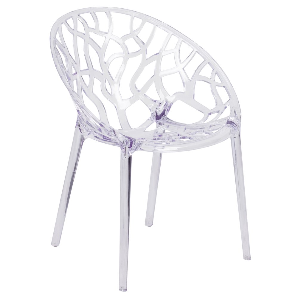 Transparent Stacking Side Chair