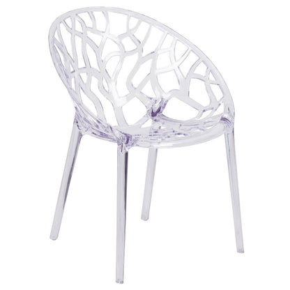 Transparent Stacking Side Chair