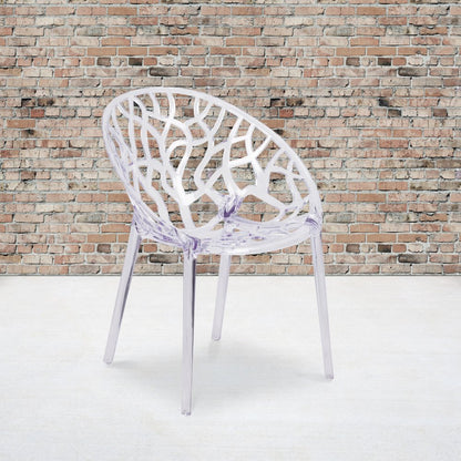 Transparent Stacking Side Chair