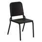 Black High Density Stackable Melody Band/Music Chair
