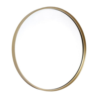 Modern 27.5 Inch Round Wall Mount Accent Mirror