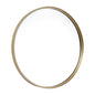 Modern 27.5 Inch Round Wall Mount Accent Mirror