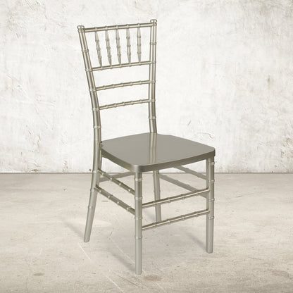 PREMIUM Champagne Resin Stacking Chiavari Chair