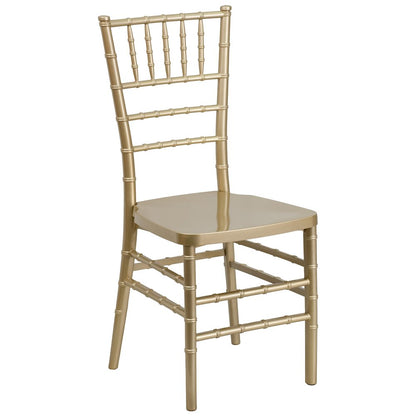 PREMIUM Gold Resin Stacking Chiavari Chair