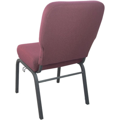 Signature Elite Maroon Church Chair - 20 in. Wide