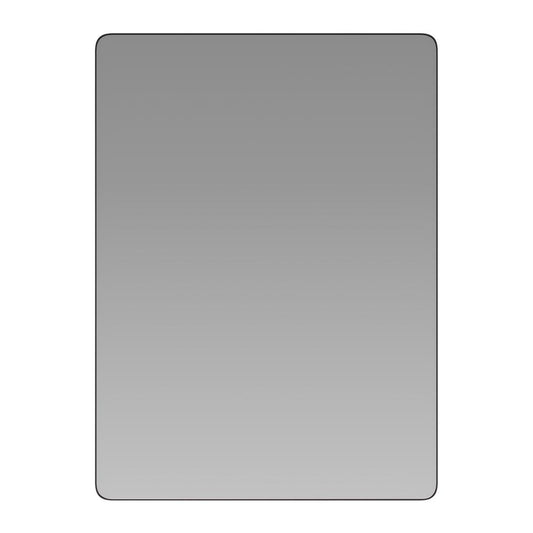 22" x 30" Decorative Wall Mirror - Rounded Corners, Black