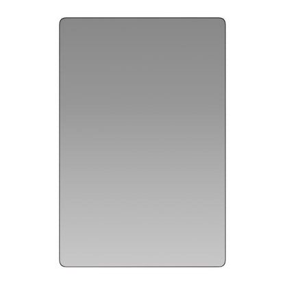 24" x 36" Decorative Wall Mirror - Rounded Corners, Black