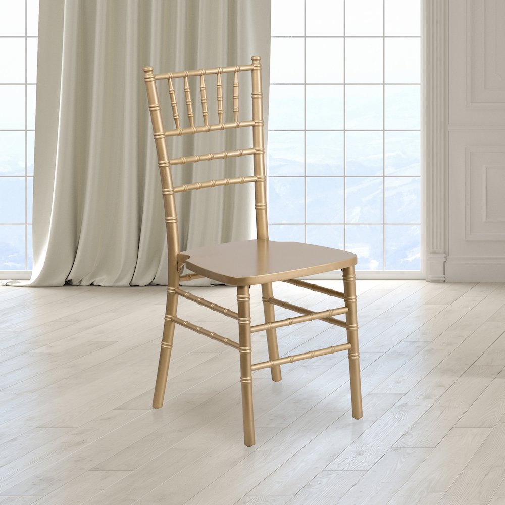 Gold Wood Chiavari Chair