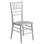 Silver Wood Chiavari Chair
