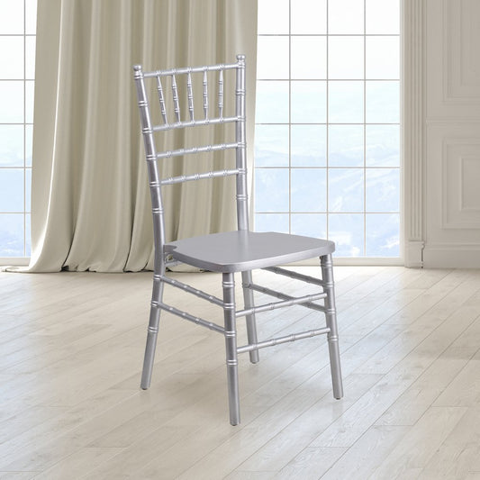 Silver Wood Chiavari Chair
