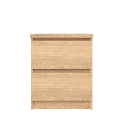 Scottsdale 2 Drawer Nightstand, Jackson Hickory
