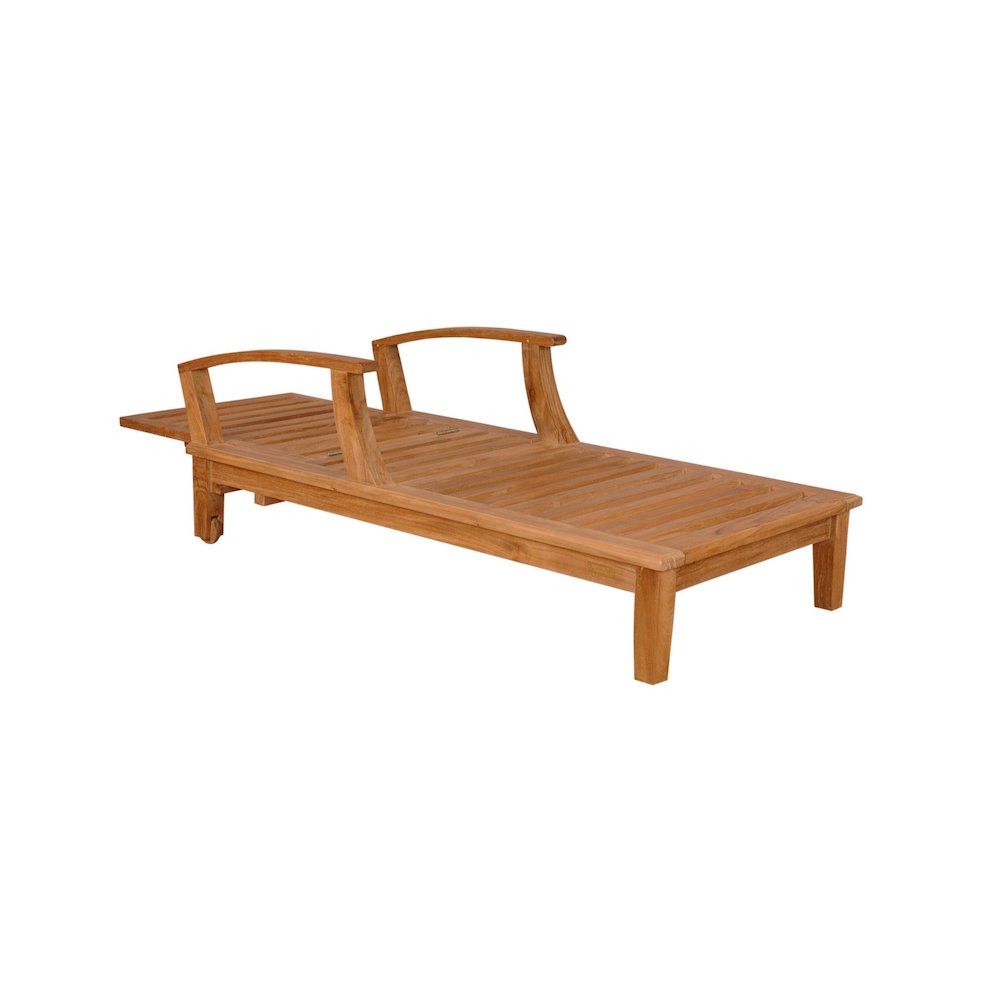 Brianna Sun Lounger w/ Arm, Set of 4