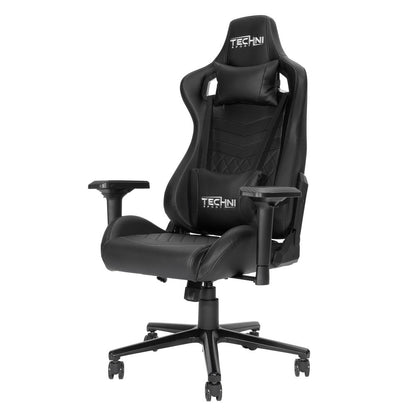 TS-83 Ergonomic High Back Racer Style PC Gaming Chair, Black