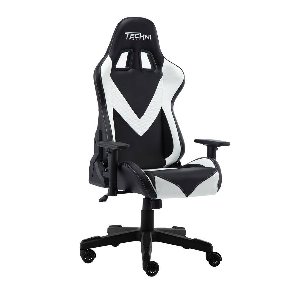 Techni Sport TS-92 Office-PC Gaming Chair, White