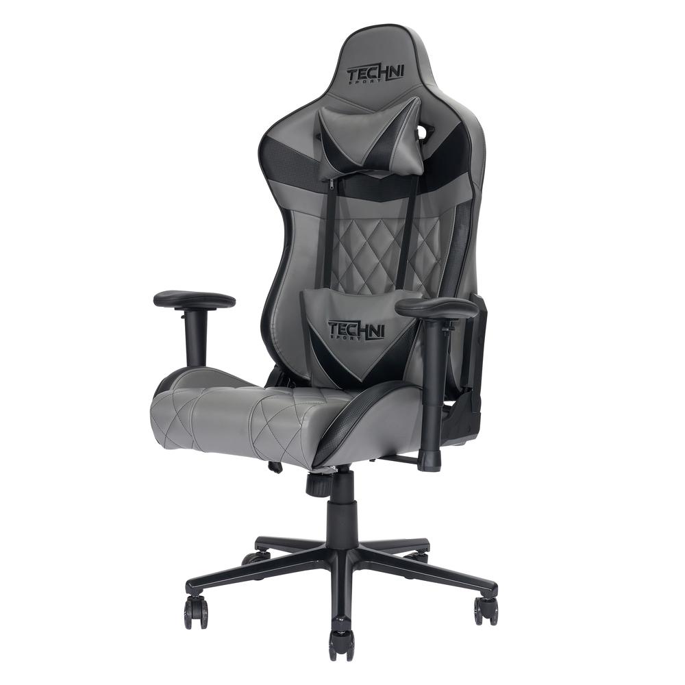 XL Ergonomic Gaming Chair, Grey