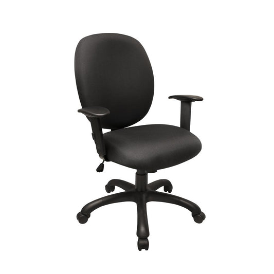 Rolling Task Chair with Adjustable Height and Seat Tilt